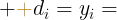 \large {\color{Golden} }d_{i}=y_{i}+0.5-k\left ( x_{i} +1\right )-b